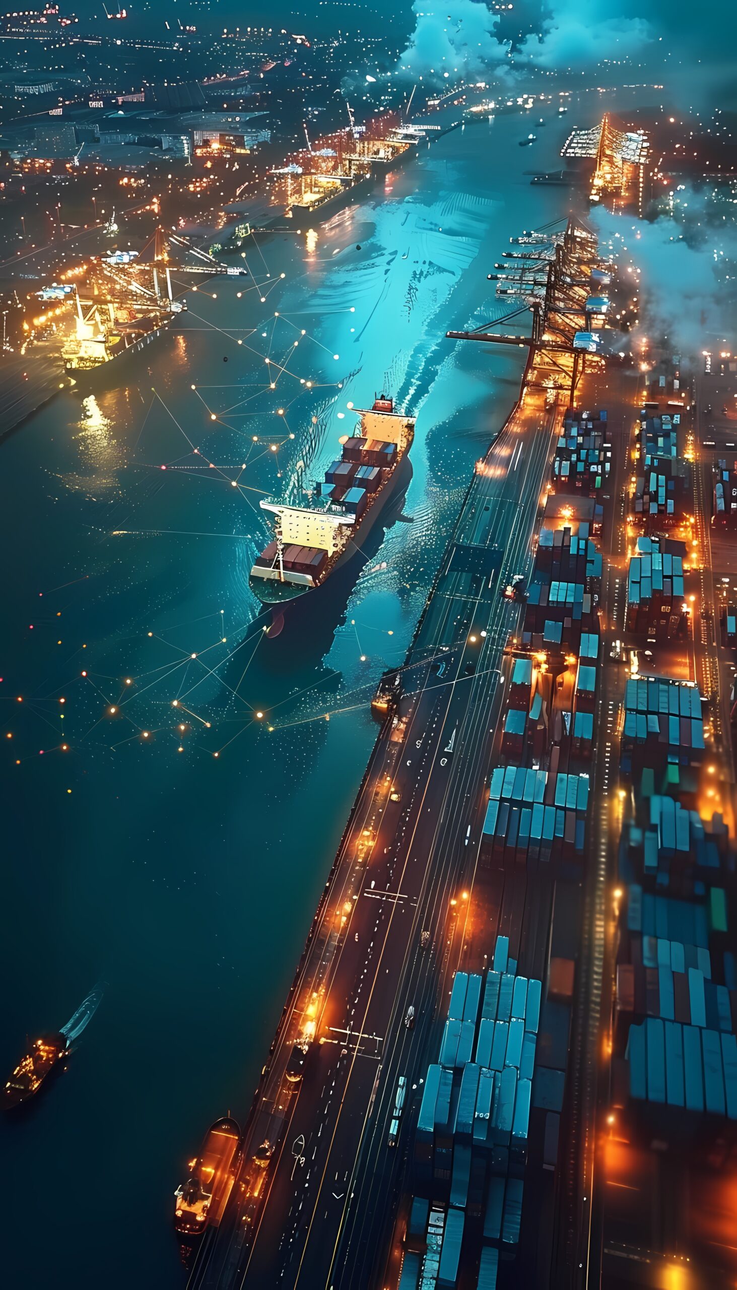 Home Logistics Means Transport Together With Technological Futuristic New Scaled